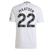 Camisa de Futebol Aston Villa Ian Maatsen #22 Equipamento Secundário 2024-25 Manga Curta